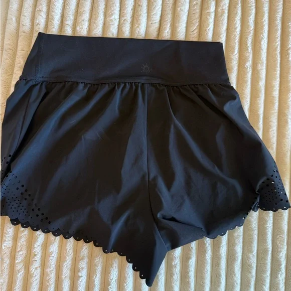 Offline Women's Black Workout Shorts - Picture 3 of 5
